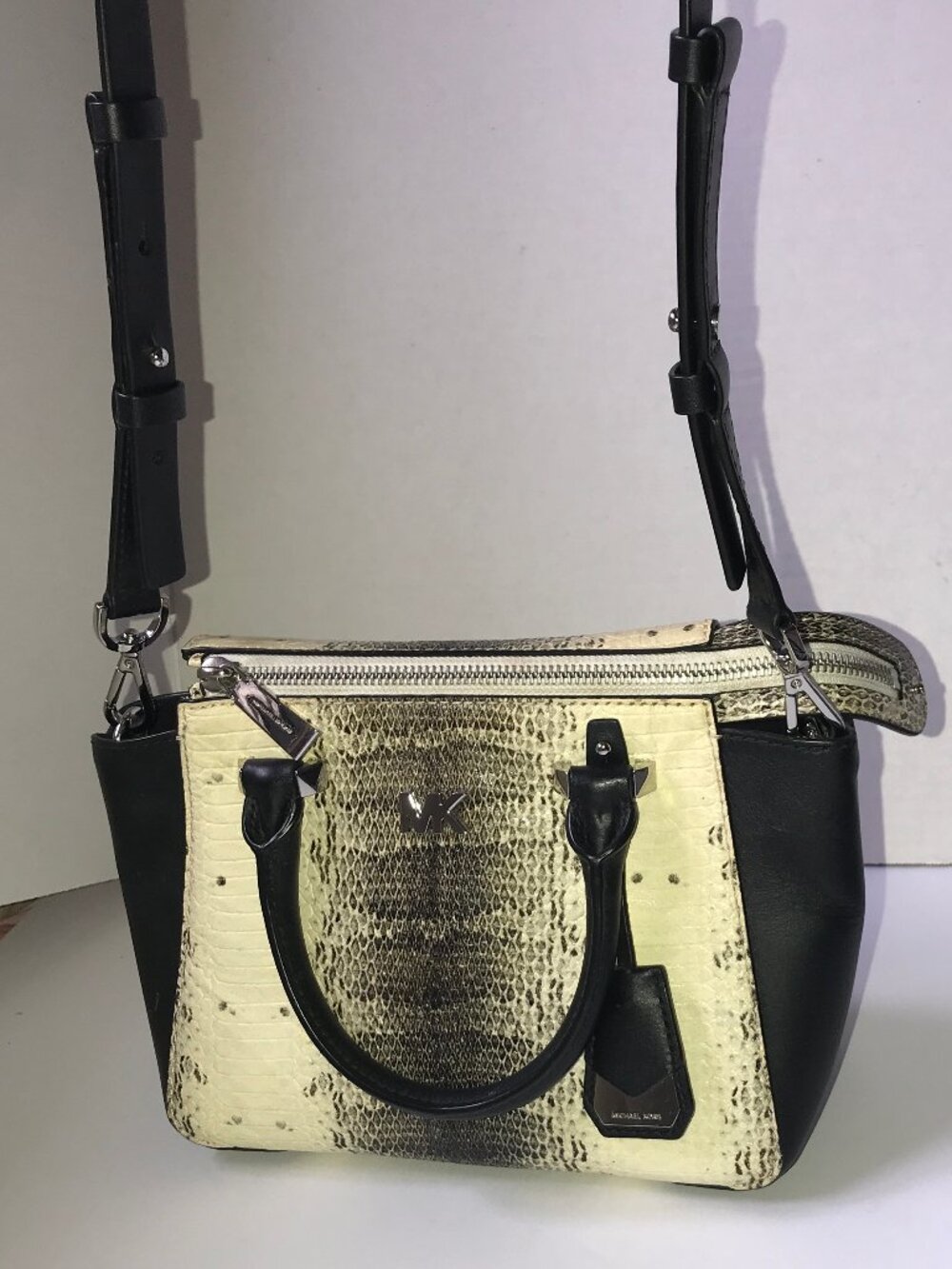 Michael Kors Python Print Nolita 2-Way Handbag